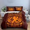 Gryffindor Lion Crest Design Bedding Duvet Cover Set Duvet Cover Pillowcases  (1*Duvet Cover 2*Pillowcases, without duvet insert)