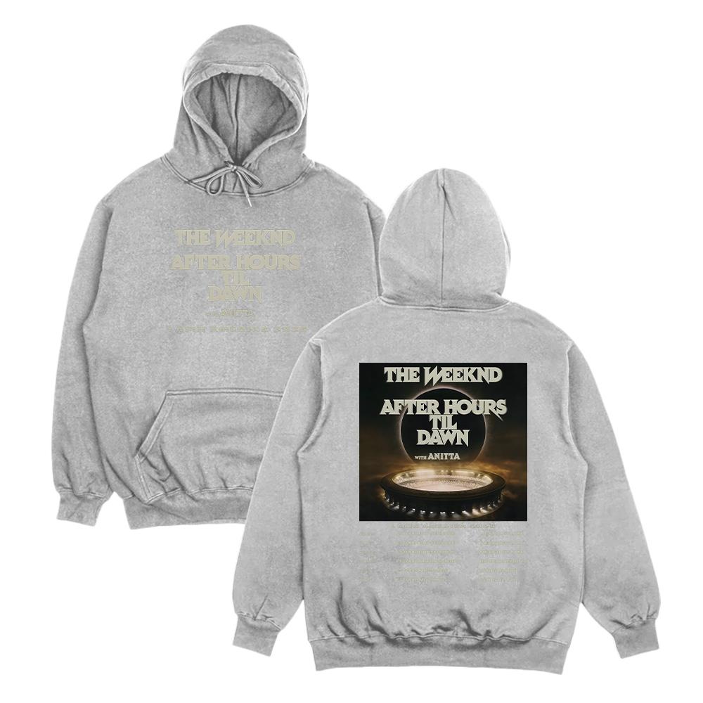 TheWeeknd Latin America 2026 Tour Hoodies Graphic Clothing Hip Hop Gothic Unisex Streetwear Long Sleeve Sweatshirt Hoody Y2K