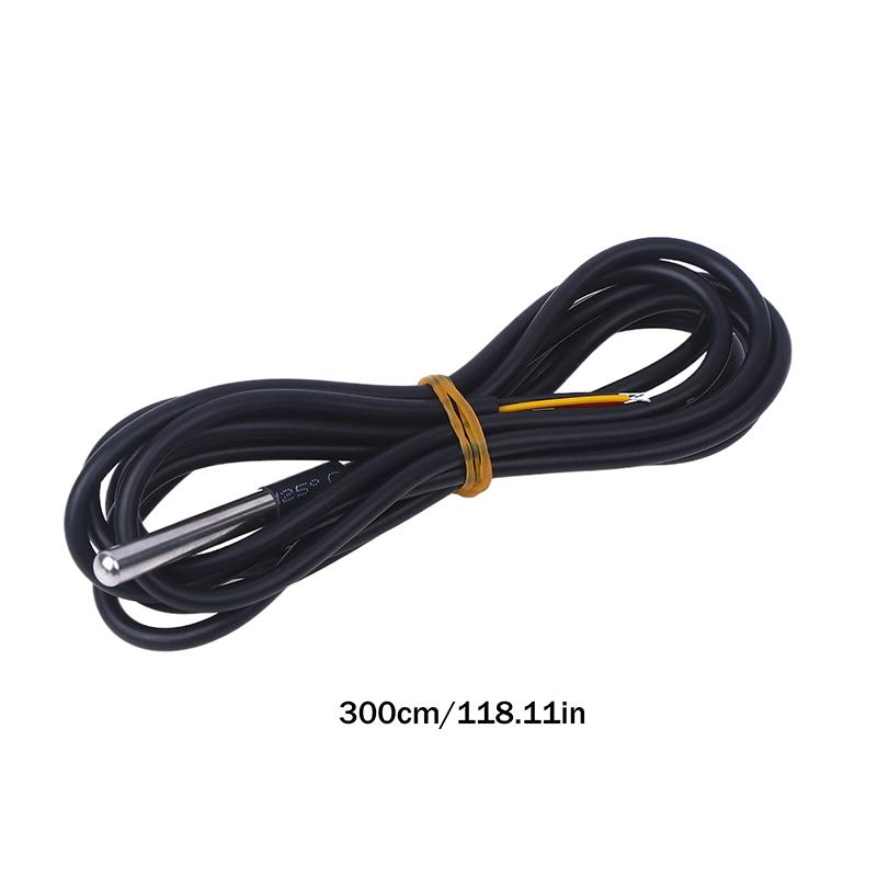 1Pcs Ds18B20 Waterproof Thread Temperature Probe Temperature Sensor Stainless Steel For Arduino