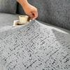 Mid Century Style New Four Season Universal Elastic Sofa Cover All Inclusive One Line Anti Cat Scratch Straight Sofa Upholstery