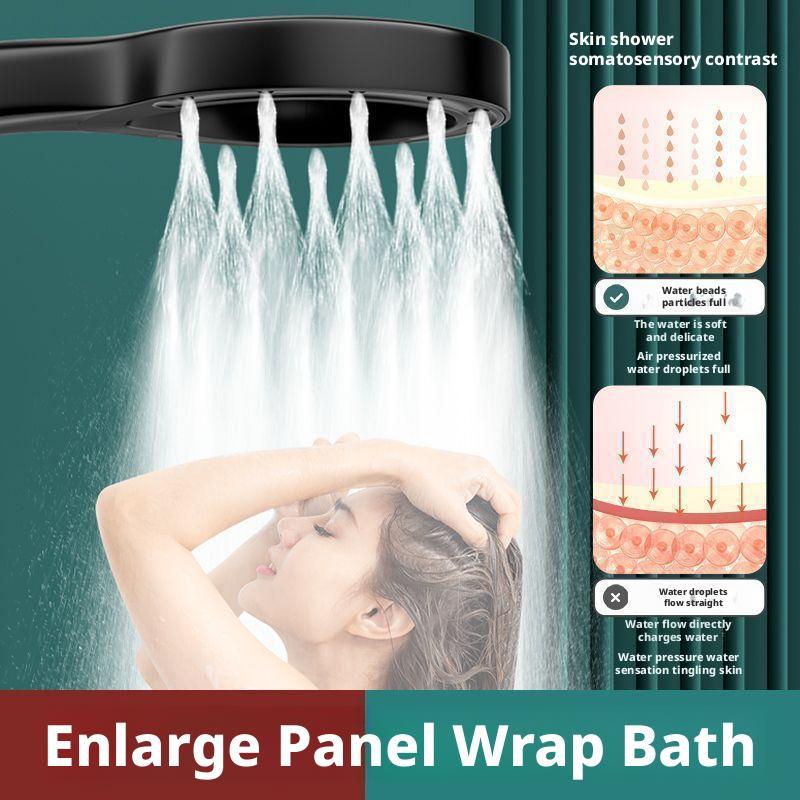 Pressurized Shower Shower Head Household Bath Faucet Bathroom Rain Bath Yuba Pressurized Shower Head