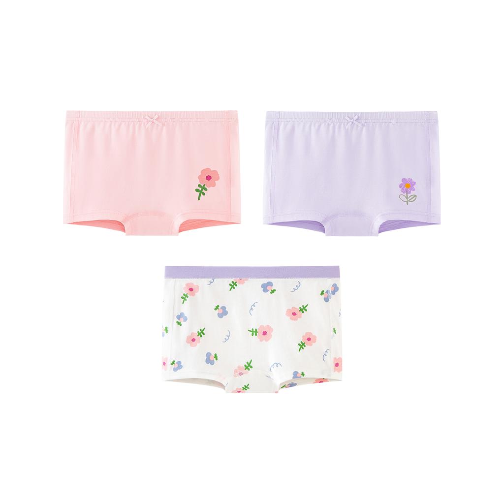 3-Pack Mini Balabala Girls' Baby Underwear