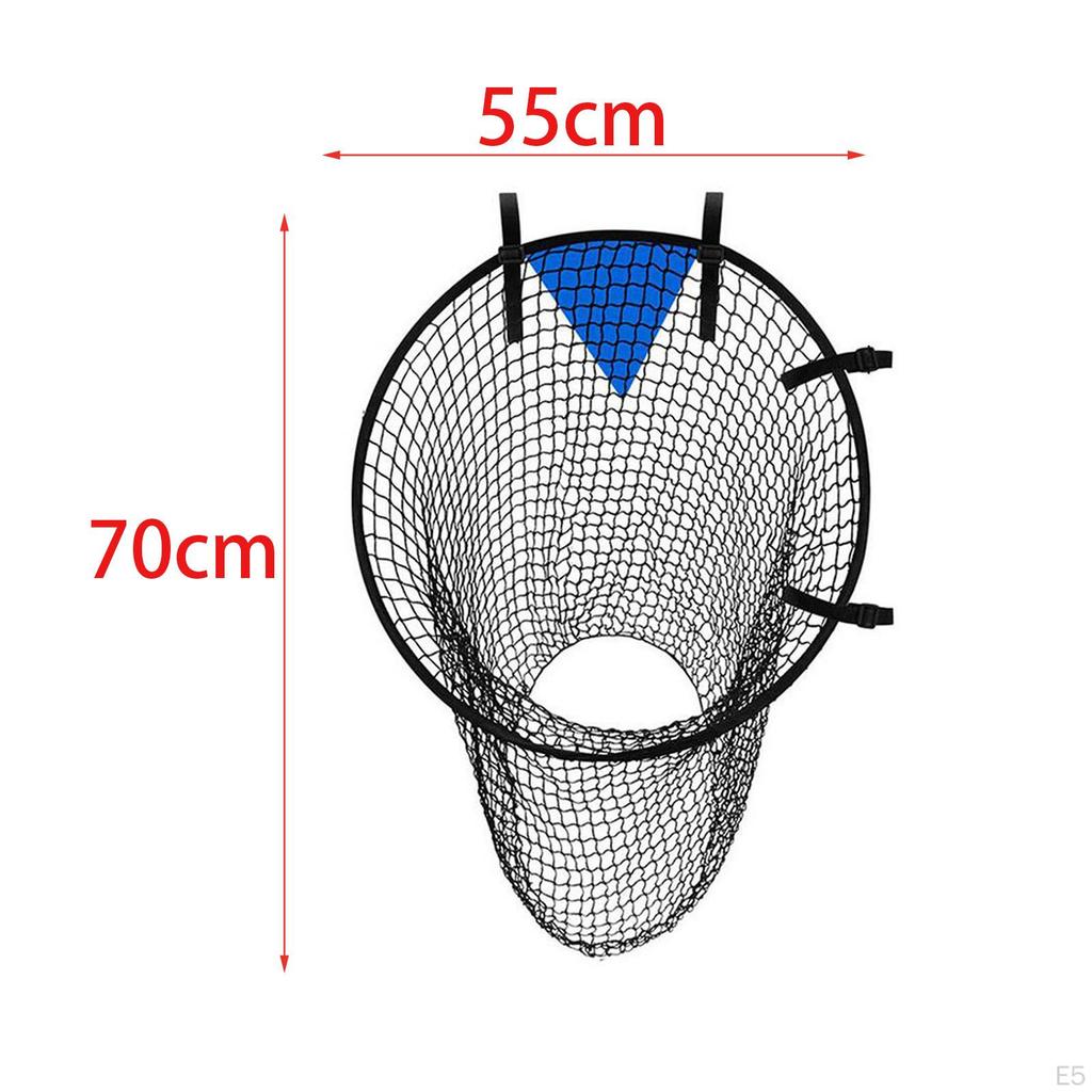 Fußball-Trainingsnetz, Zielecke, verstellbare Riemen mit Schnallen, Fußballtor