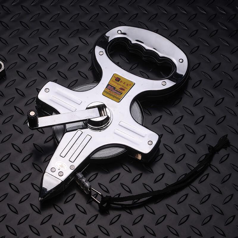 FURONGHUA 100m Stainless Steel Frame Tape Measure