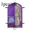 1pcs/set Non-Woven Multi-Pocket Garment Bag with Snap Closure Dust Cover for Travel Suit Coat Storage Household Supplies
