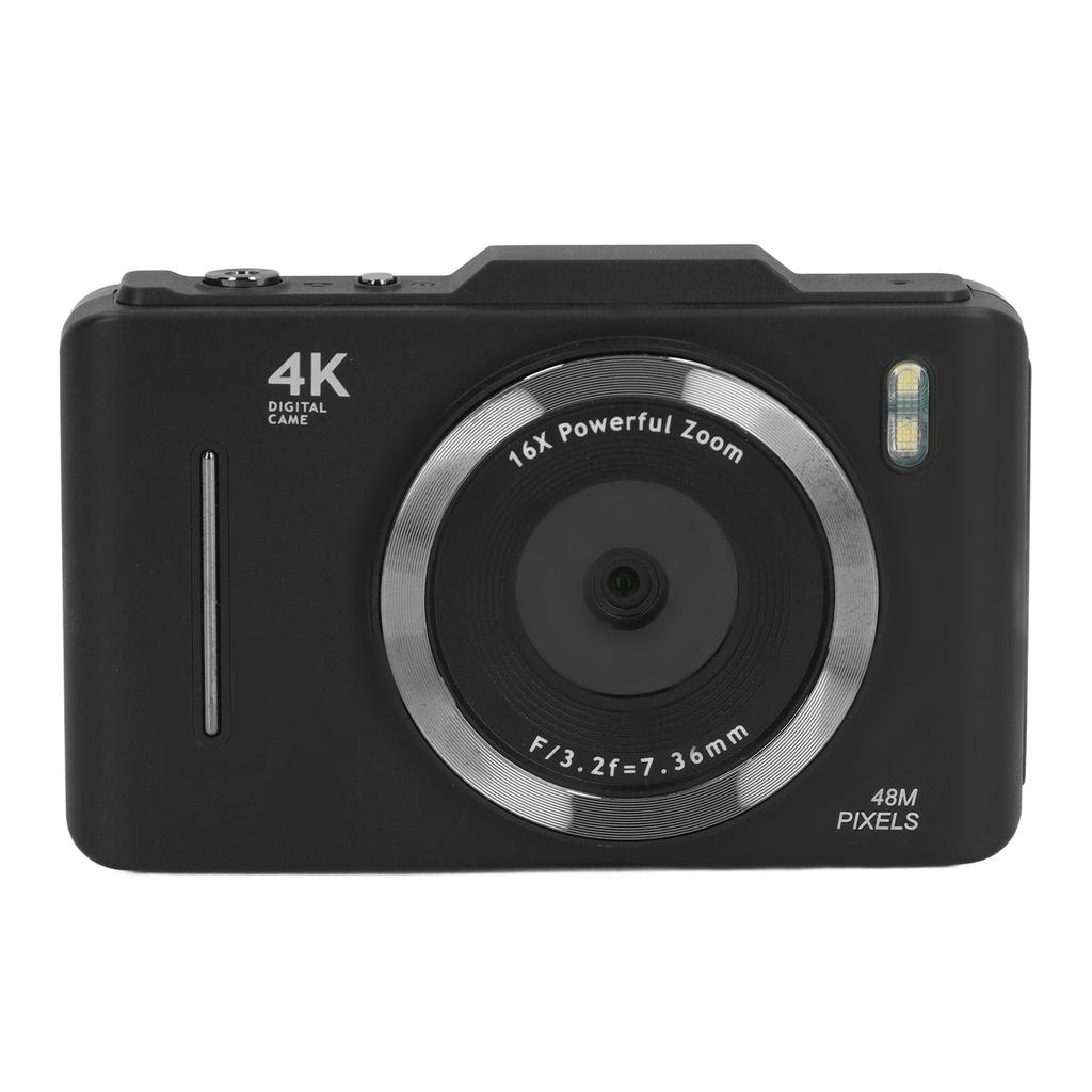 4K Digital Camera 48MP 2.8 Inch   HD Screen 16X Digital Zoom Auto  Portable   Video Camera for Travel  