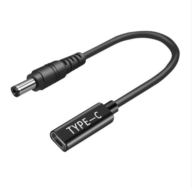 USB C To DC5521 Adapters 10PCS Power Plugs 60W High Power Fast Charging Wire Compatible for Laptops Routers Cameras