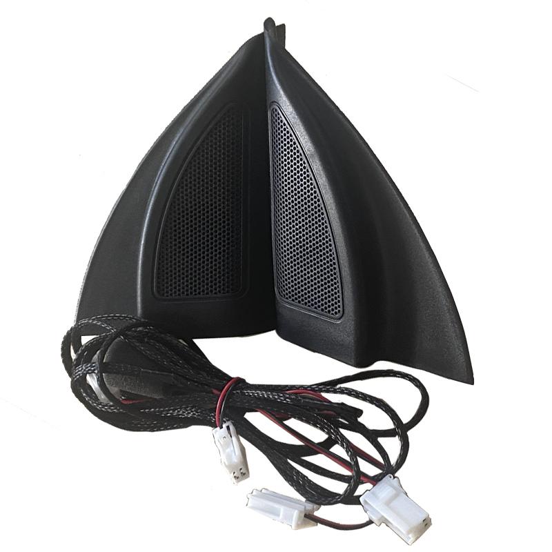 For Hyundai Solaris (2) 2017 Car Tweeter Speakers Triangle Audio Trumpet Speakers