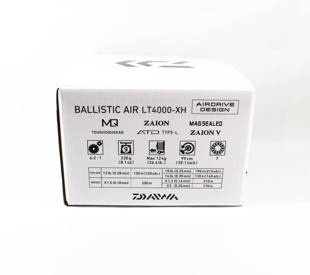 Daiwa Reel Spinning 2025 Ballistic Air LT4000-XH (5310)