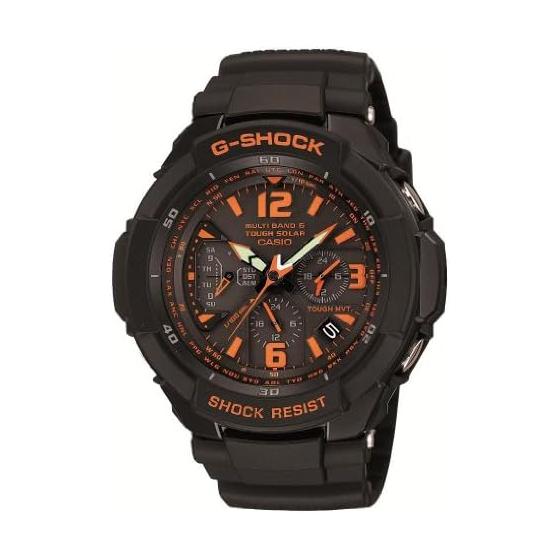 

[Casio] G-Shock Watch [Domestic Genuine Product] GRAVITYMASTER Radio Solar GW-3000B-1AJF Men s Black