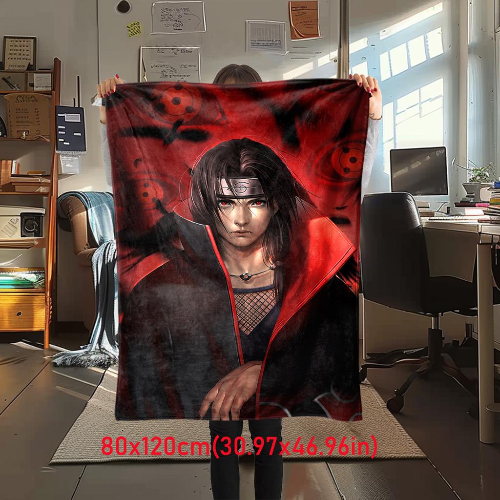 Japanese anime cartoon NARUTO famous Uzumaki Naruto blanket soft home furnishing nap decoration four seasons warm Sherpa blanket B13