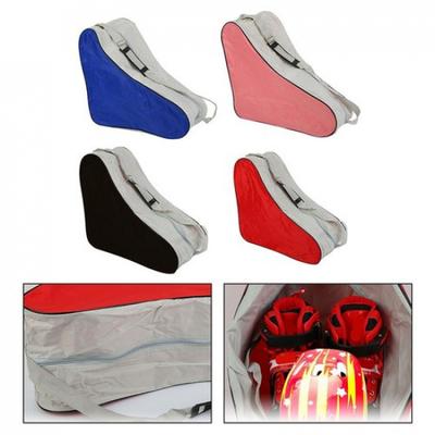 Organisierte Schlittschuhtasche mit drei Fächern für Schlittschuhzubehör