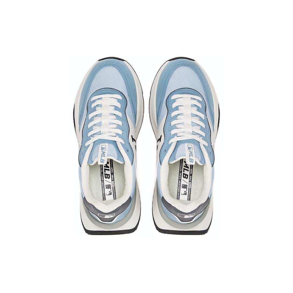 New MLB Chunky Runner Chunky Sneakers Unisex Low Top Sky Blue 3ASHCRS3N-07SBS