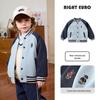 Europäische Jungen-Bergsteigerjacke - Frühjahr 2026 Neue Trendige Kinder-Outdoor-Jacke für Kleinkinder und Kinder