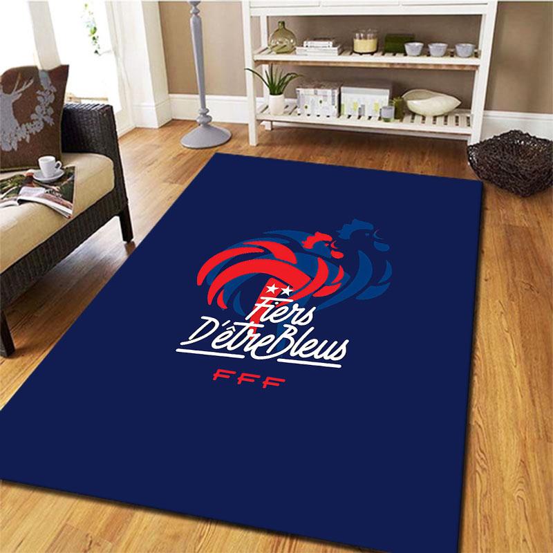 France National Football Team Carpet Rug for Living Room Bedroom Home Sofa Decoration,Kids Play Non-slip Floor Mat