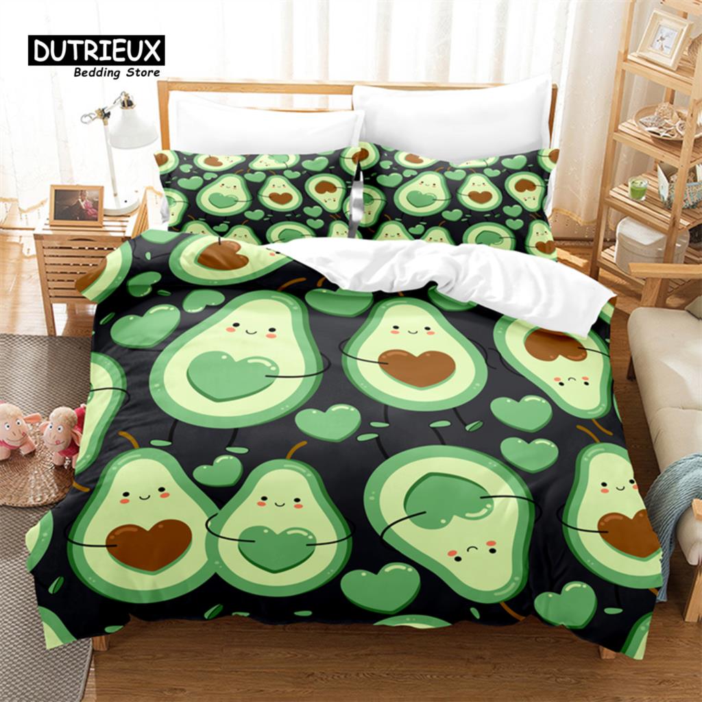 

Tropical Plants Duvet Cover Set, Fashion Bedding Set, Soft Comfortable Breathable Duvet Cover, For Bedroom Guest Room Decor EU single(135x200cm)