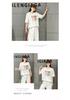 Summer 2025 Plus Size Love Letter Women's Loose T-shirt - Korean Style, Slimming, Short Sleeve