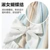 25 Years Old New Dog Clothes Spring and Summer Striped Lady Bow Suspender Skirt Medium and Small Dog Pet Dress