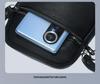 Unisex Large Capacity Leather Crossbody Phone Bag
