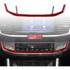 for Honda Accord 9th Gen 2013-2017 Accessories Door Handle Red | Real Carbon Fiber, for Honda Accord 9th Gen 2013 2014 2015 2016 2017, Interior Trim
