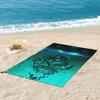 Video Game Geometry Dash  Beach Towel Soft Microfiber Quick Dry Absorbent Quick Towels For Swimming