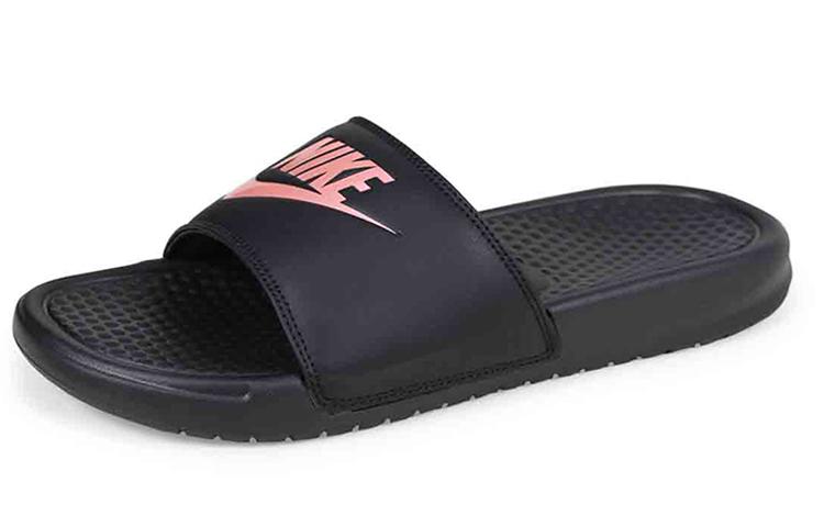 Nike Benassi Jdi Black Rose Gold Women's Women's 343881-007