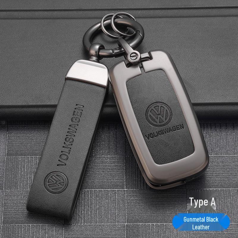 Volkswagen Car Key Case for Tiguan, Santana, Sagitar, Lavida, Bora, Polo, Golf 8, Tayron