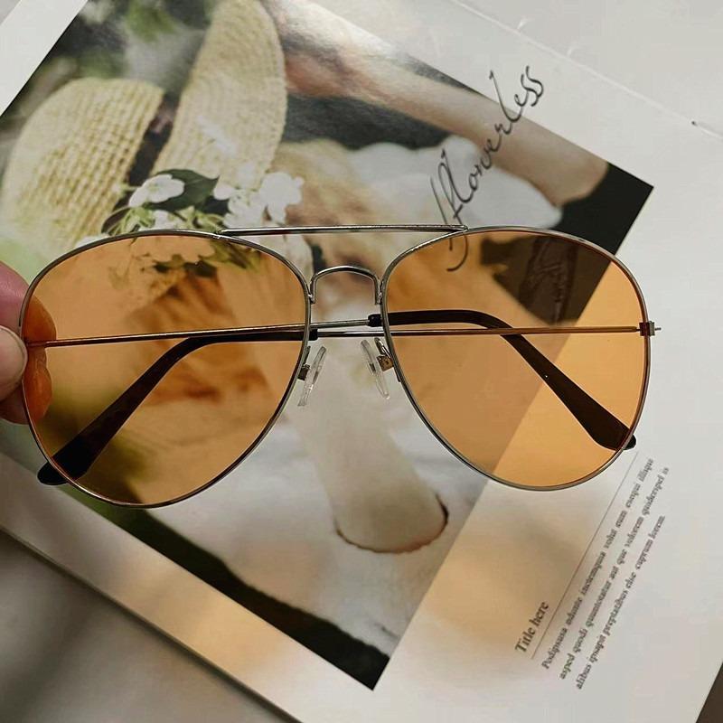 Fashionable New Fashion Classic Glasses for gentlemen Aviator Metal Frame Outdoor Sports Eyewear Anti-UV Driving Sunglasses Glasses