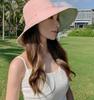 Women's Korean Style Sun Hat with Face Covering, Double-Sided Brim, Ideal for Summer, Spring, and Autumn