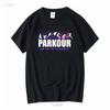 Parkour Free Running The Art Of Moveunisext T Shirt Childrens Long Or Short Sleeves Vintage Washed Streetwear Casual