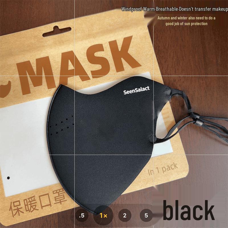 Neuling 0.01: 3D Atmungsaktive Winddichte & Kältefeste Outdoor Radsport Gesichtsmaske