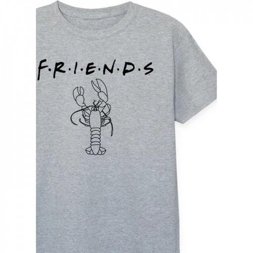 Friends Mens Lobster Logo T-Shirt