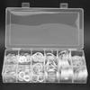 450pcs Durable Crush Washer High Temperature Resistance Washer Assortment Set  Industrial Supplies