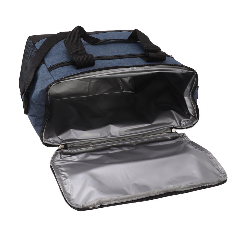 Collapsible Cooler Bag 15L Large Capcity Insulated Leakproof Heat Preservation Food Bag for Beach