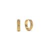 Shertz Ball One-Touch Ring Earrings (14k)