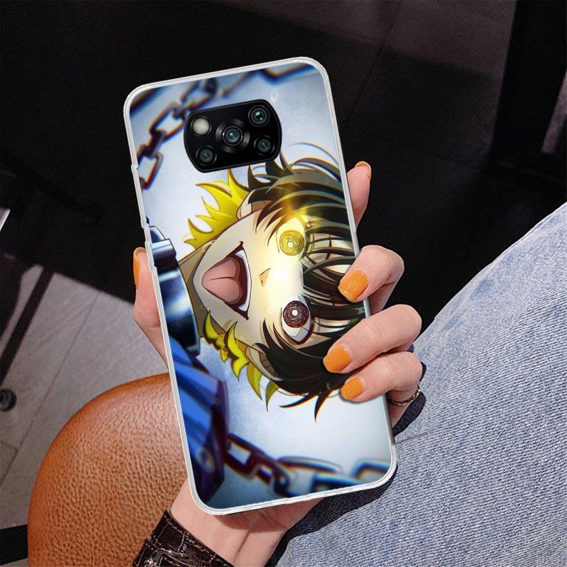 Blue Lock Bachira Meguru Phnoe Case for Xiaomi Poco X5 X6 X7 Pro X4 Gt F7 Ultra M8 M7 Redmi 15C 15 13C 13 12C 12 Unique Cover Co