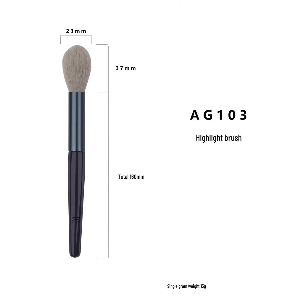 Complete Makeup Brush Set: Eyeshadow, Loose Powder, Blush, Highlighter & Concealer Tools with Soft Bristles for Beginners.