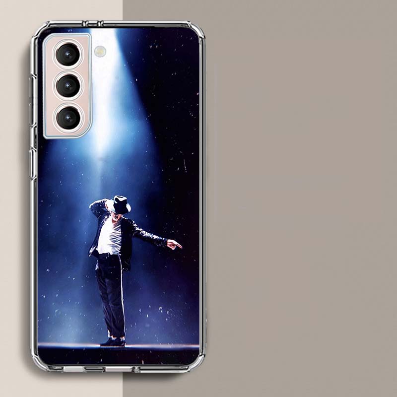 

Чехол для телефона Майкла Джексона для Samsung S25+ Edge Galaxy S24 FE S23 Ultra Capa Shell S22+ S21 Plus S20 FE Cover Силиконовый Мягкий ТПУ Samsung S21 Ultra