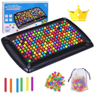 Rainbow Ball Matching Toys Intellectual Chessboard Parent-child Magic Chess Game  for Kids Adult