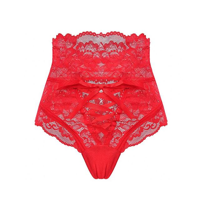 Erotic Lingerie Sexy Women's Panties Ladies High Waist Lace Thongs Hollow Underwear Panties Erotic Lace Plus Size Panties