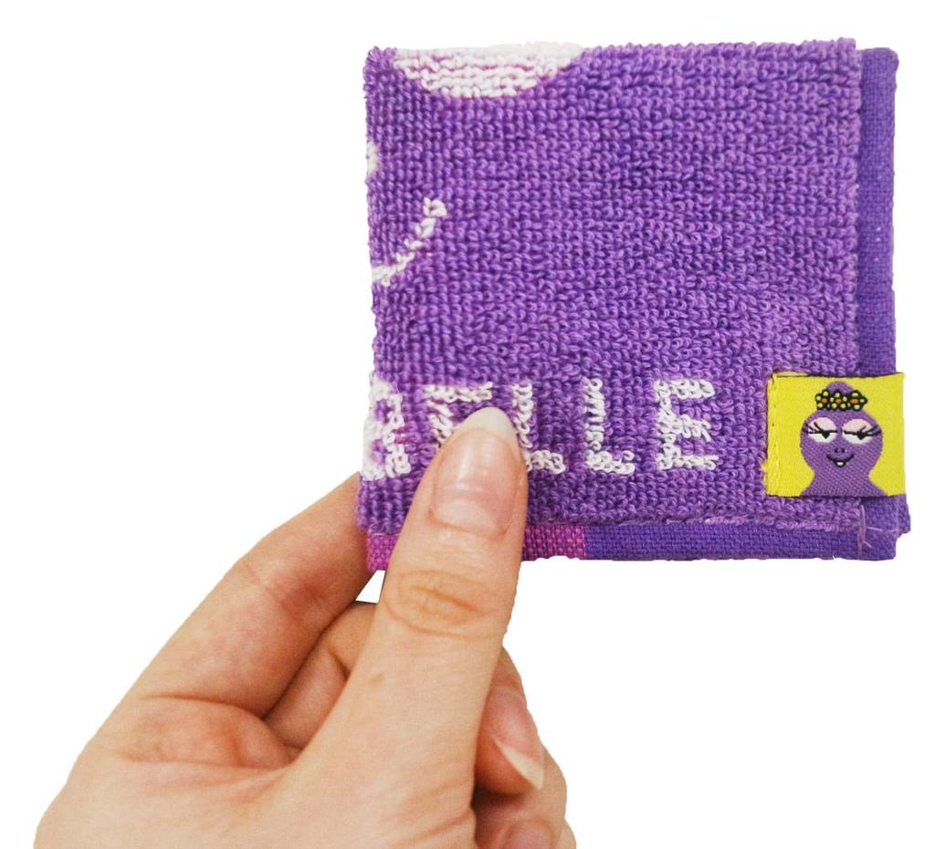 Marushin Mini Towel Barbapapa BellFace 5525001600 15 x 15cm Approx.