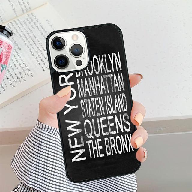 World City Travel New York Phone Case For iPhone 17 Air 16 15 14 plus 12 13 Pro max Bumper Shell Cover coque