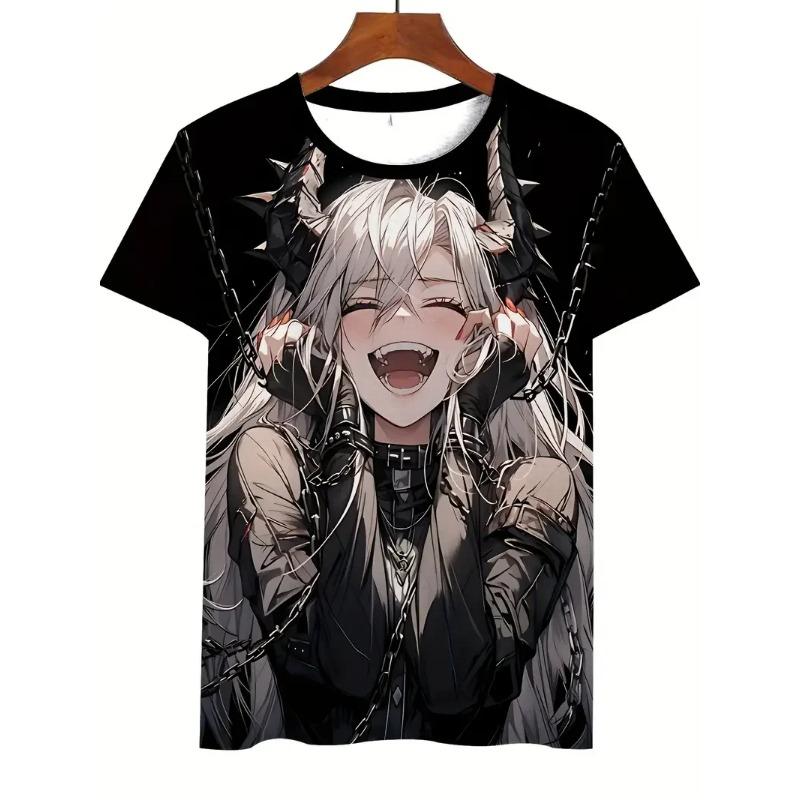 New Anime 3D Printing T-Shirts Summer Men Women Short Sleeve Round Neck T Shirt