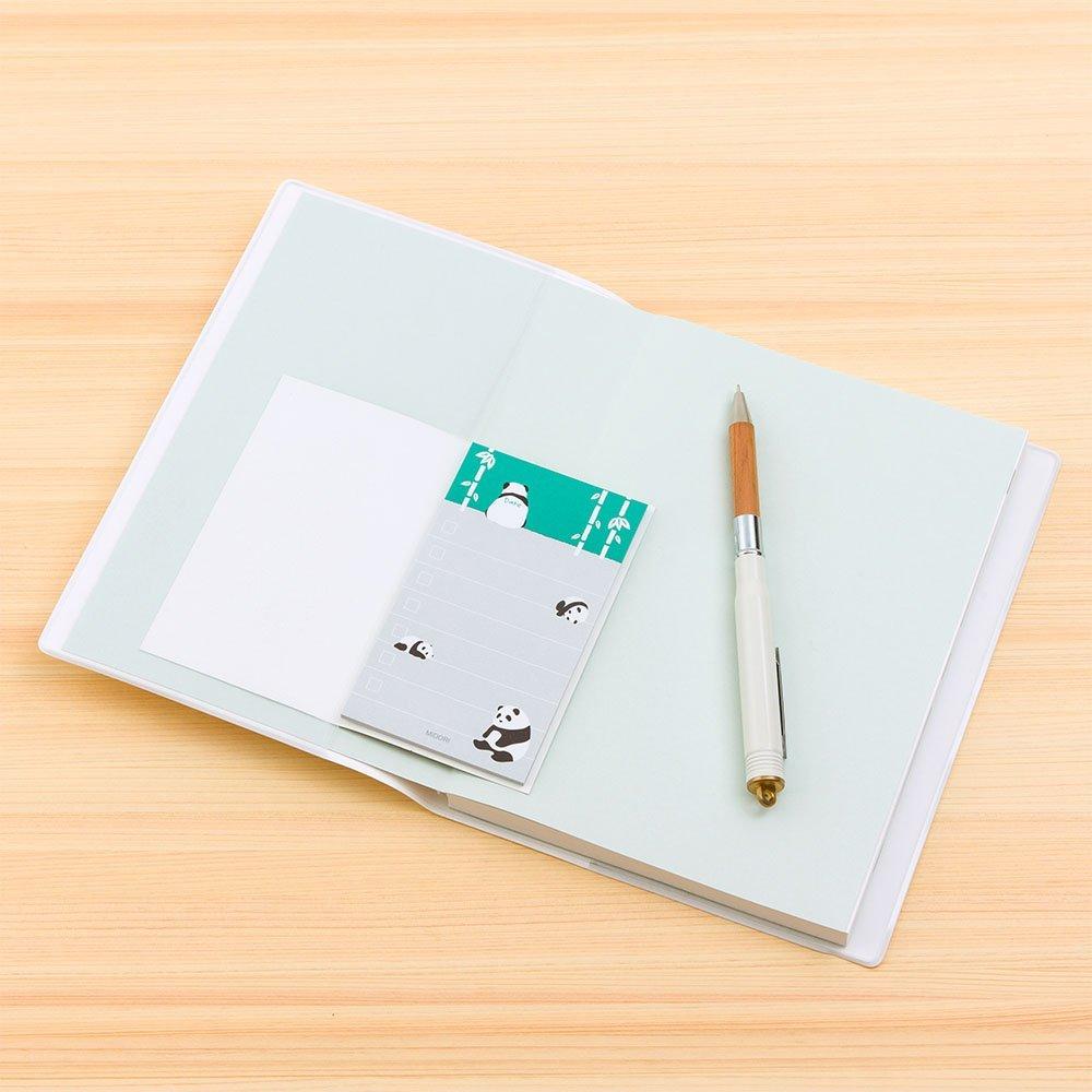 MIDORI Sticky Memo Pad - Panda To-Do List