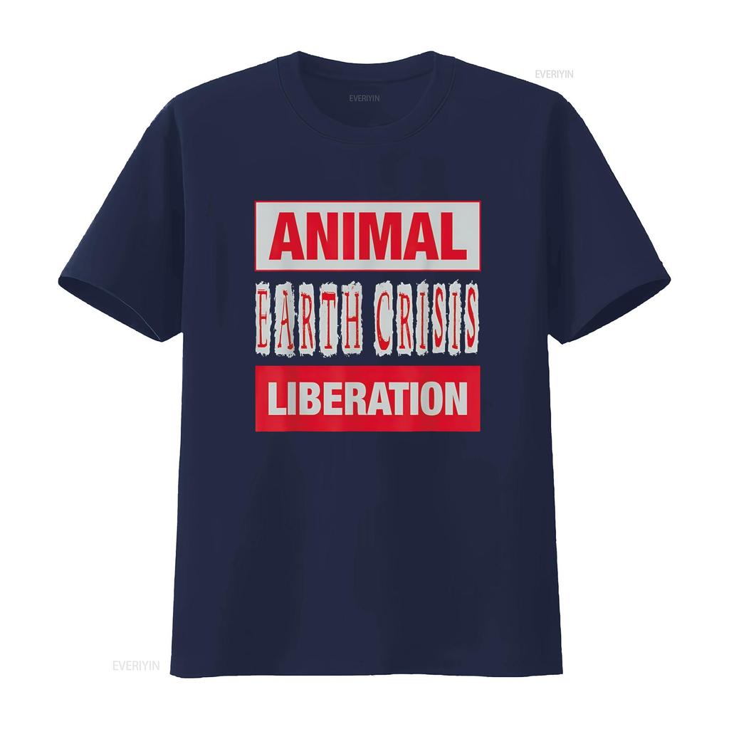 Animal Earth Crisis Liberation Rights T Shirt vintage Washed Comfortable Stylish Top For Everyday Wear Slightly fashion Casual