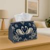 1pc Tissue Box Holder 2025 08 18 03 15 50 Two Swans In Love On the Lake Multifunctional Napkin Dispenser for Home Party  Decor Decorative Tissue Paper