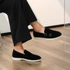 Fashion Brand Fashionable Business Casual Leather Shoes High-quality Men Suede Leather Loafers Comfortable Soft Driving Shoes Size 38-48