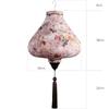 12/14inch Oriental Style Light Palace Lantern Chinese Floral Pattern Silk Lantern Vietnam Mid Autumn Spring Festival Decor
