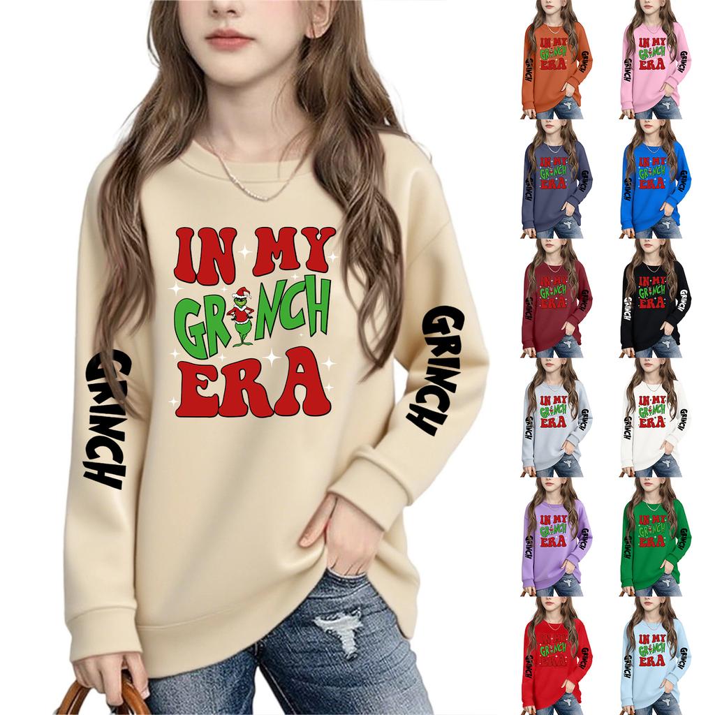 Berniukų, mergaičių vaikų mados, kasdieniai, universalūs, kasdieniai sportiniai megztiniai ilgomis rankovėmis.