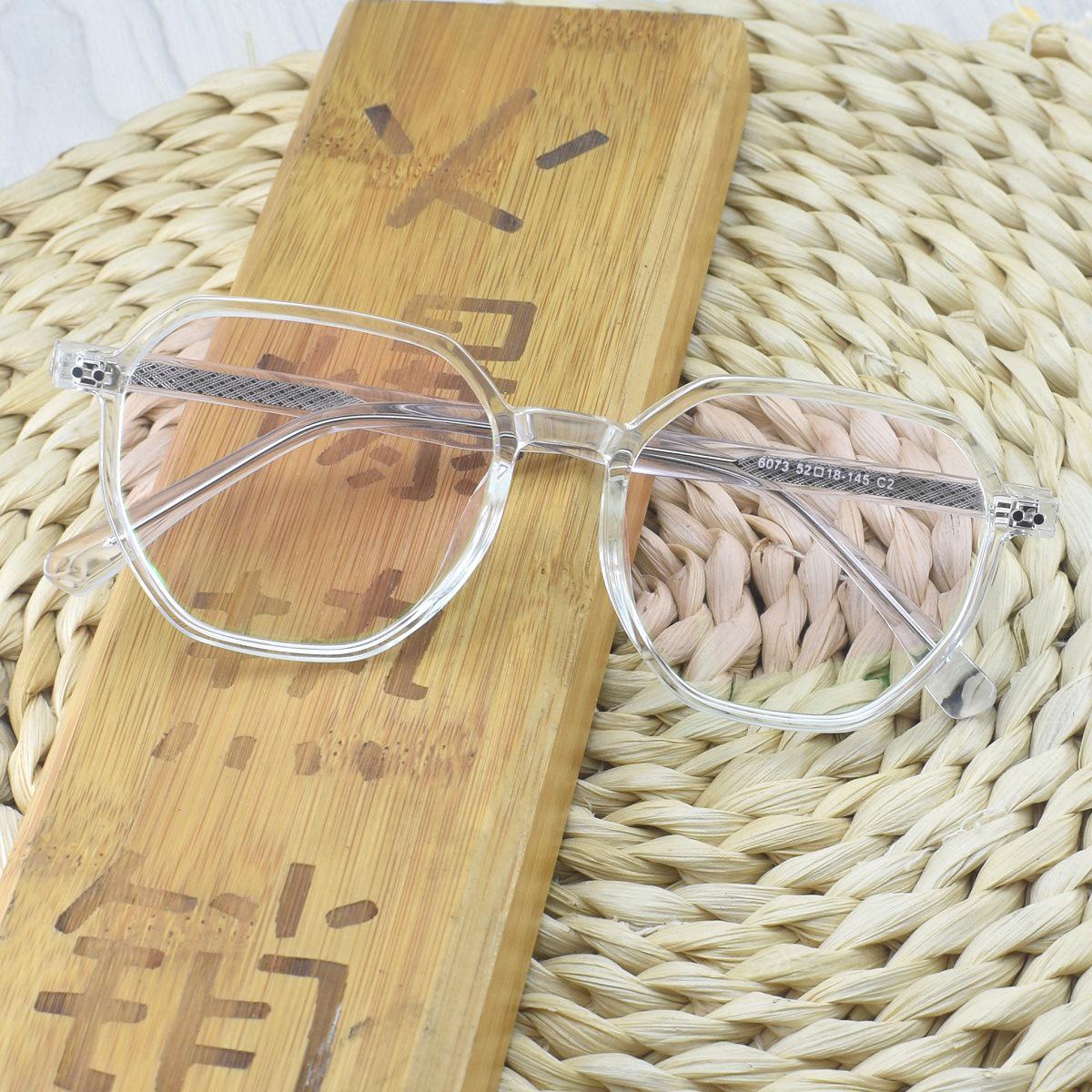 

Трендовые женские и мужские многоугольные очки «красная сетка» - полнокадровые TR90 плано прозрачные очки